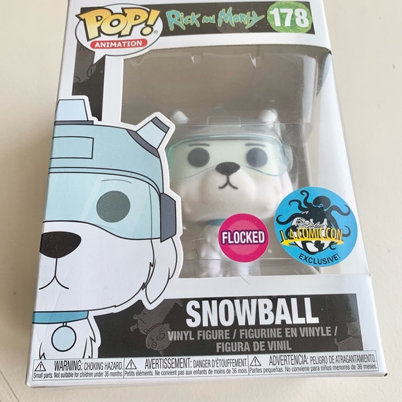 Funko POP Animation Rick and Morty #178 SNOWBALL